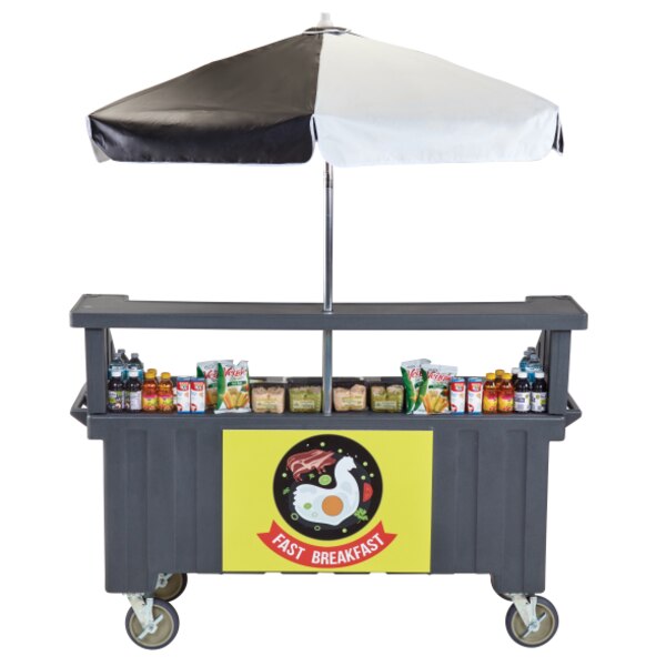 Camcruiser 4 Food Pan Wells With Umbrell