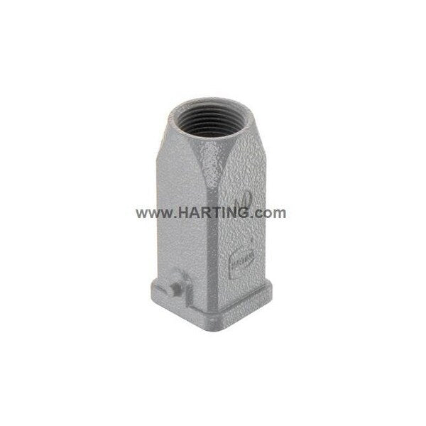 Rectangular Connector Hood, 33.4 mm L