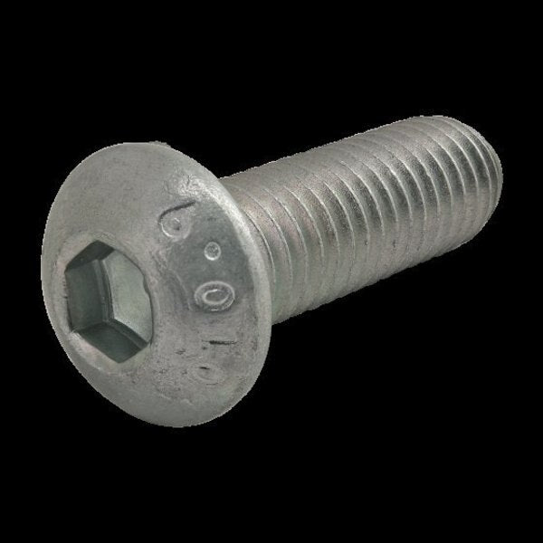 M8-1.25 Socket Head Cap Screw, Zinc Plated Steel, 25 mm Length