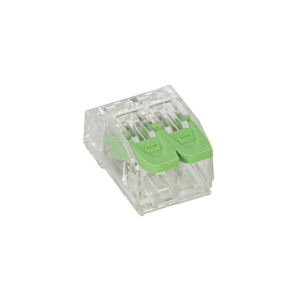 Two Port LeverGard Lever Wire Conn, PK 10