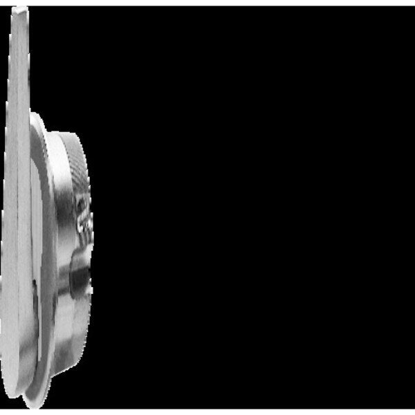 Mortise Cylinder 1E, Turnknob, C140 Cam, Satin Chrome