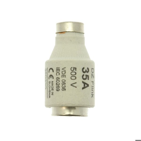 Fuse, Fast Acting, 35 A, D33 Series, 500V AC, Not Rated, 2