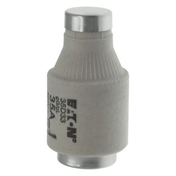 Fuse, Fast Acting, 35 A, D33 Series, 500V AC, Not Rated, 2