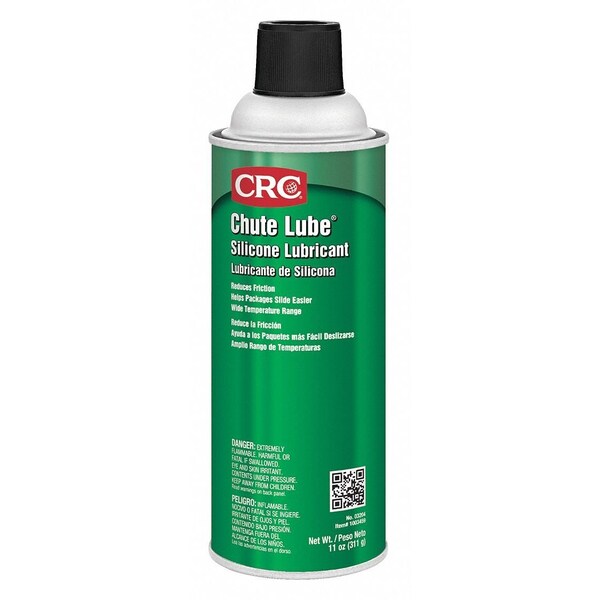 Chute Lubricant, Silicone, H2 No Food Contact, 11 Oz Aerosol Can