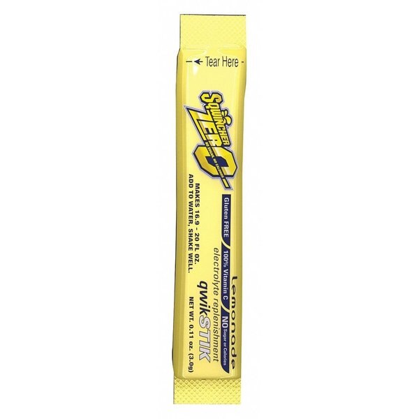Quick Stiks, Sugar Free Drink Mix Powder, 20 oz Yield per 11 oz Pack, Lemonade, 50 Packs