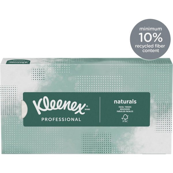 Naturals, 2 Ply Facial Tissue, 48 Boxes, 125 Sheets per Box