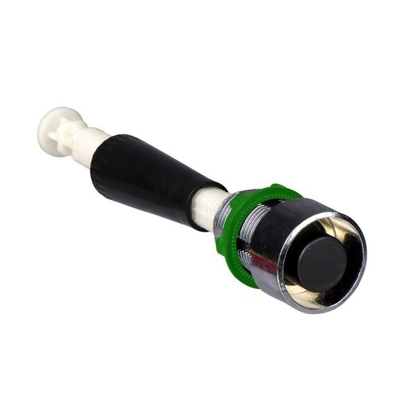 Black flush reset pushbutton 022 for 6..