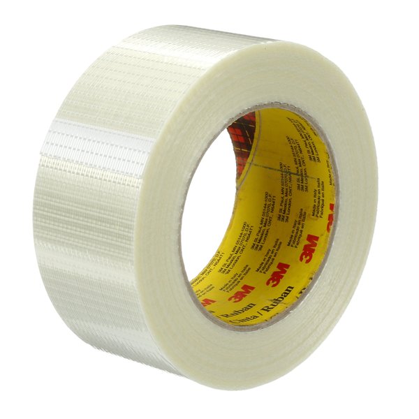 Filament Tape, 50mm x 50 m, Clr, PK18