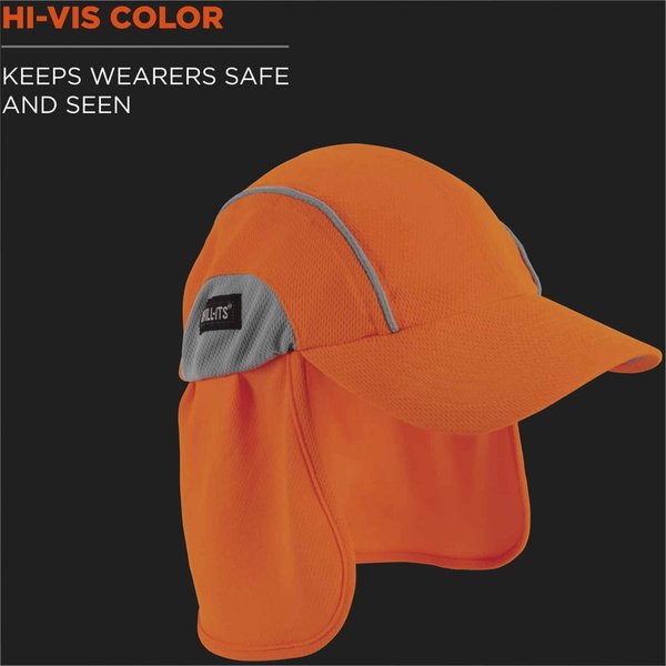Cooling Hat, Orange, One Size