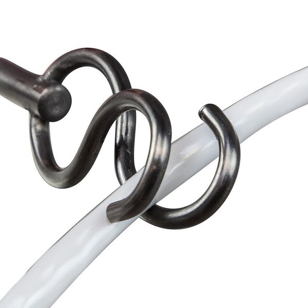 Double-S Hook Fish Rod Attachment