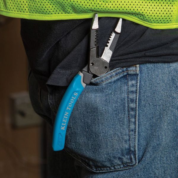 Klein-KurveÂ® Heavy-Duty Wire Stripper 8-20 AWG