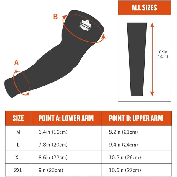 Protective Sleeve, Polyester/Spandex, M