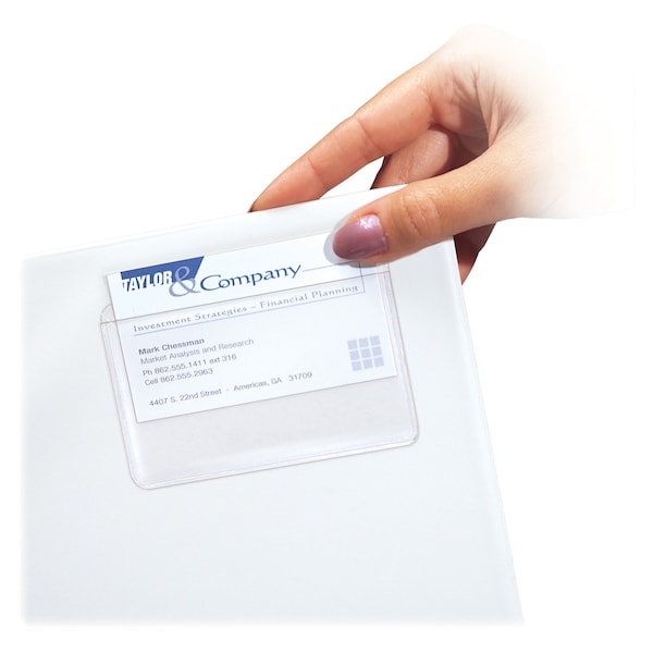 Top Load Business Card Holder, Pk10