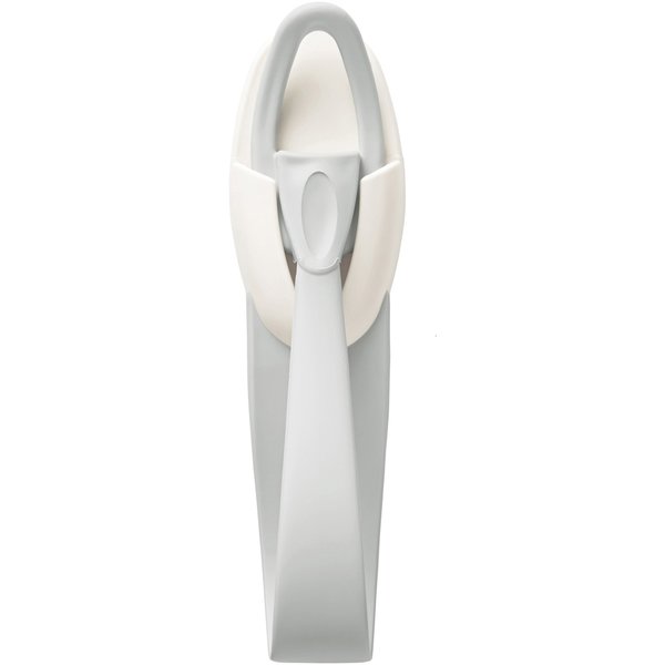 Cord Bundler Hook, Molded Plastic, 1In, PK2