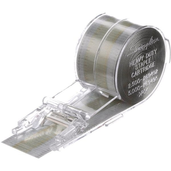Staples, Cartridge, 1/2InW, 3/8InLeg, PK5000