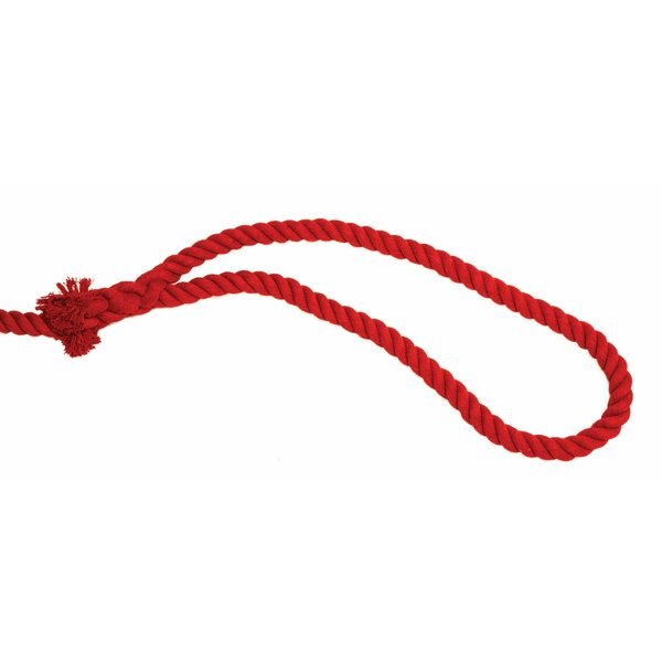 Tug of War Rope, 75ft, Red, Looped