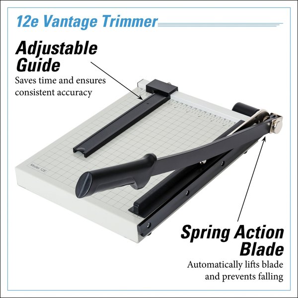 Vantage 12E Paper Trimmer, 12
