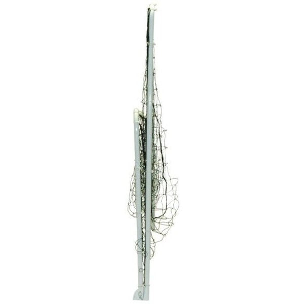 Easy Fold Soccer Goal, 8x6x6ft, Steel Frame