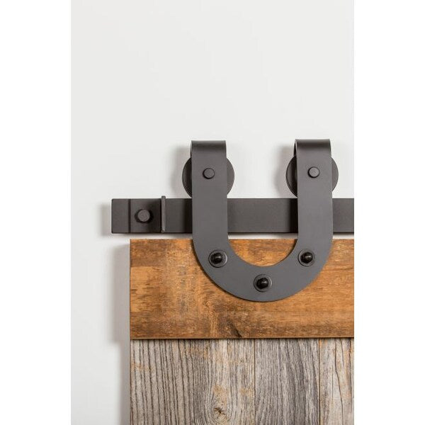 Flat Black Barn Door Hardware 0115-0003 00