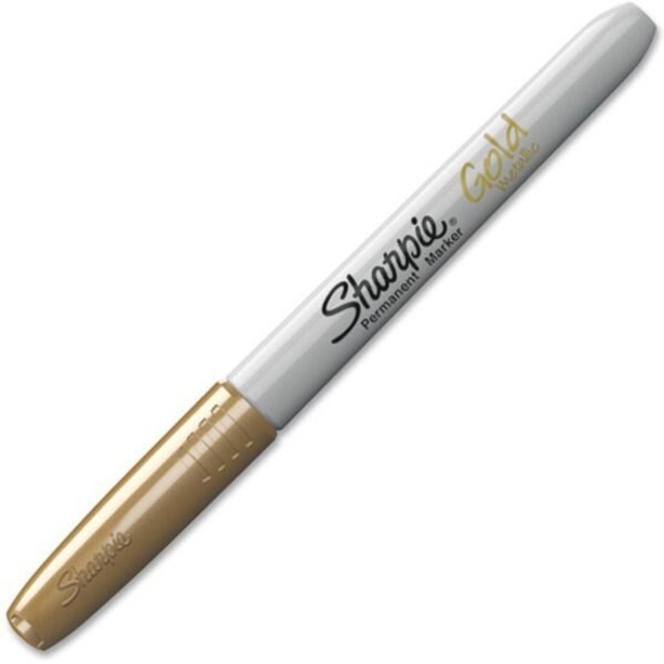 Perm Marker, Fine Point, metallic Gold