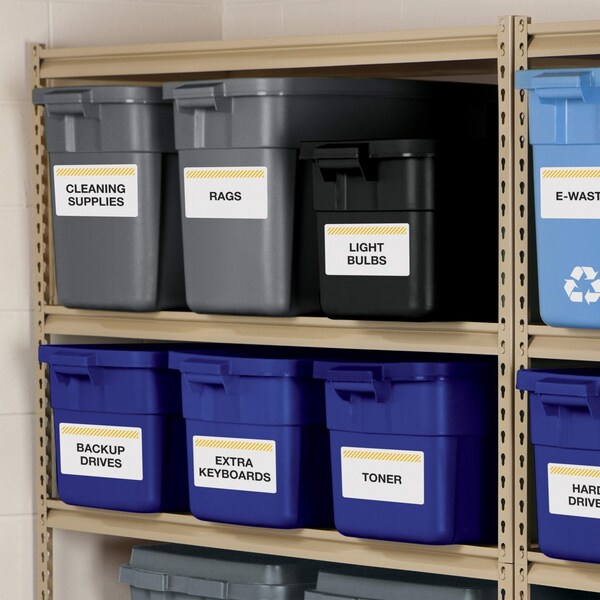 AveryÂ® WeatherProofâ¢ Shipping Labels, TrueBlockÂ® Technology, Laser Printers, 5-1/2