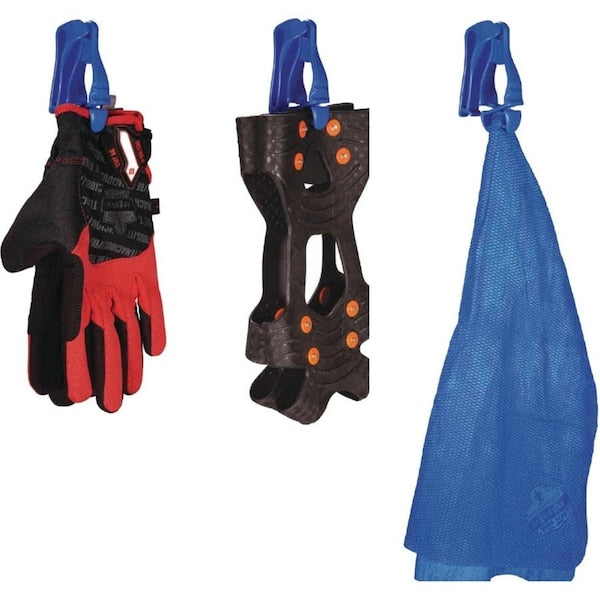 Glove Clip With Belt Clip, 2 In. D