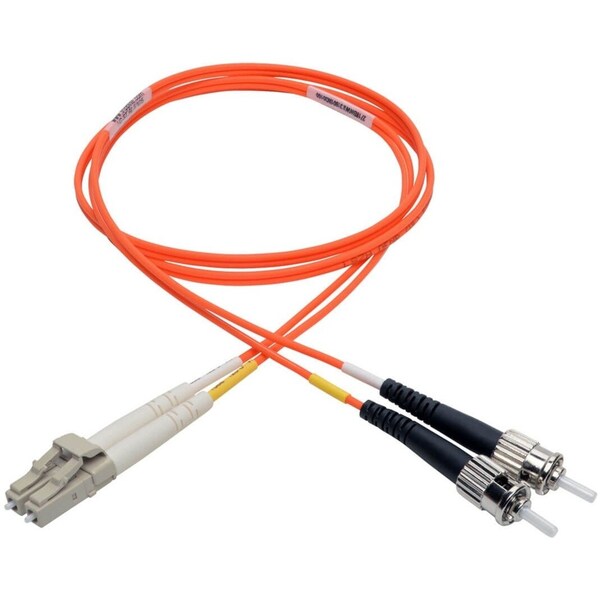 Fiber Optic Patch Cord, LC/ST, 1m, Multi