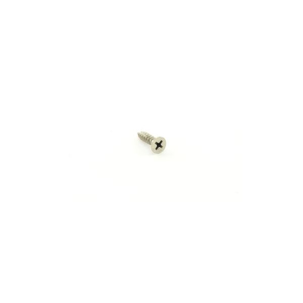 #9 x 1 in Machine Screw, Nickel Plated Steel