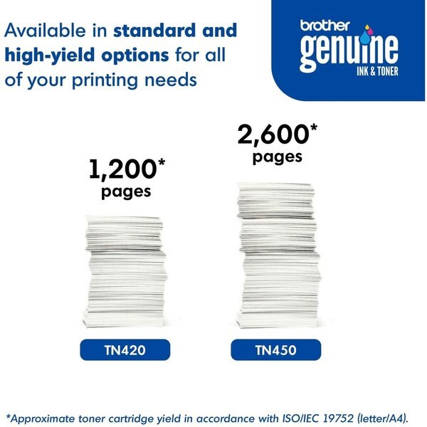 Toner For TN450, 2.6K Pages
