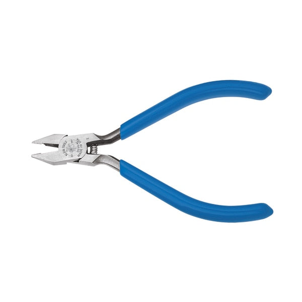 4 1/4 in Diagonal Cutting Plier Semiflush Cut Pointed Nose Uninsulated