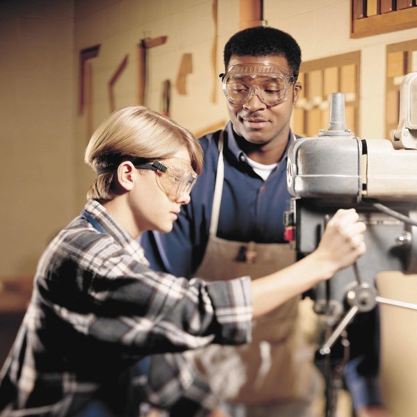 Impact Resistant Safety Goggles, Clear Scratch-Resistant Lens