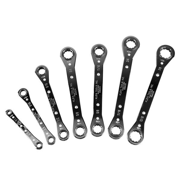 Ratcheting Box Wrench Set, 7-Piece