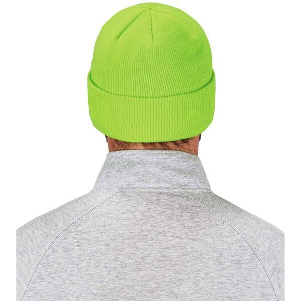 Knit Cap, Over The Head, Universal, Lime