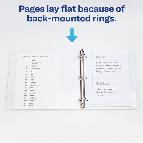 Heavy-Duty View Binder, 1-1/2