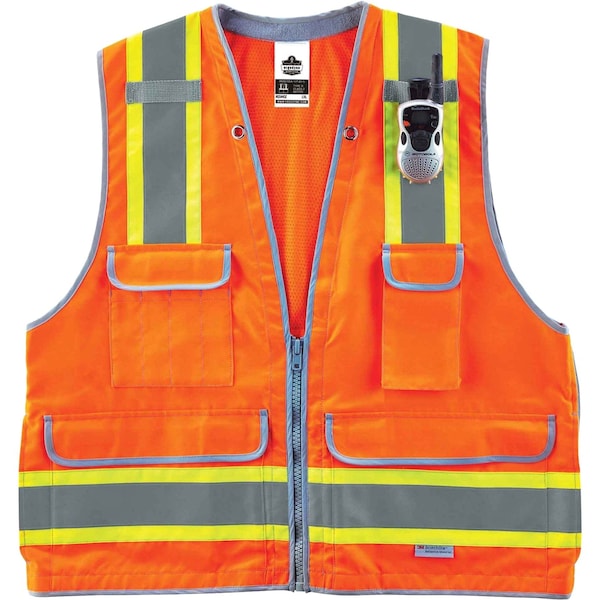 Orange Type R Class 2 Heavy-Duty Surveyo