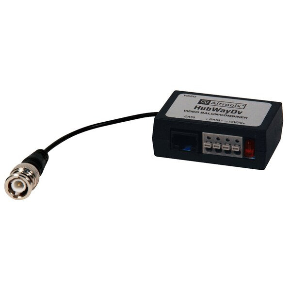 Video Balun/Combiner For 12VDC Cameras