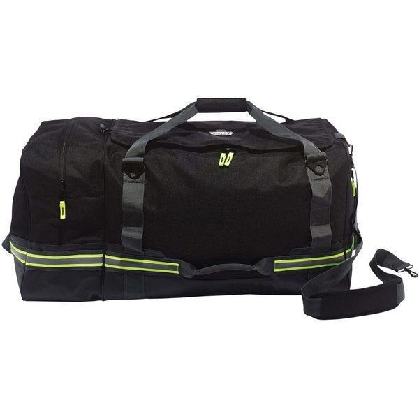Fire/Safety Gear Bag, Black, Polyester
