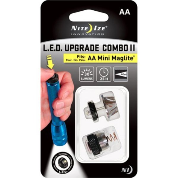 LED Upgrade Kit for use with AA Mini MagLite Flashlight