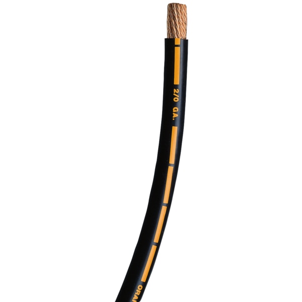 Battery Cable, Black, 4/0, 25 ft.