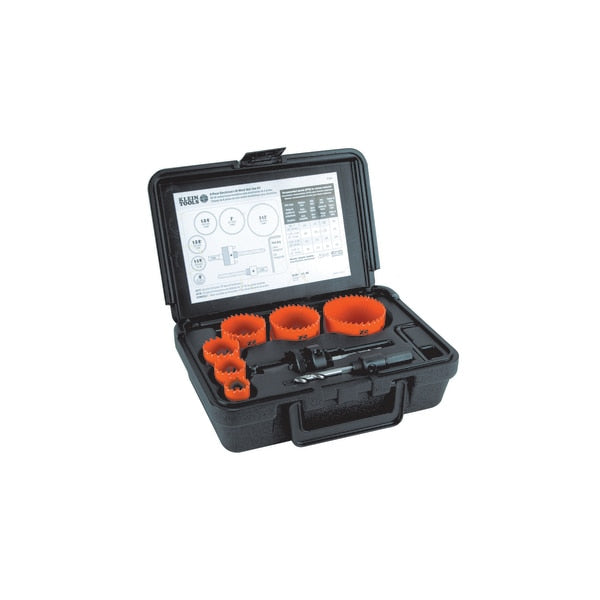 Bi-Metal Hole Saw Kit, 8-Piece