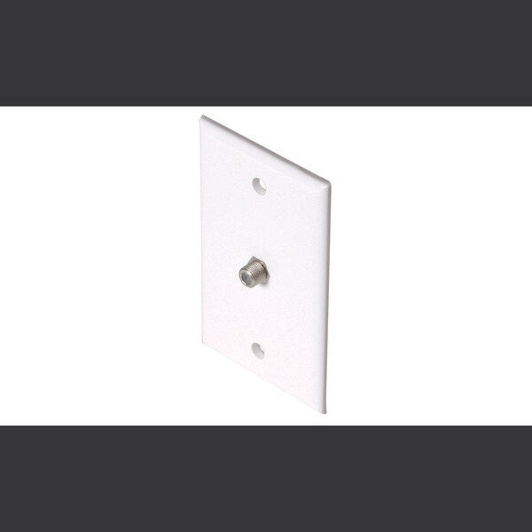 TV Wall Plate 1-F81 White
