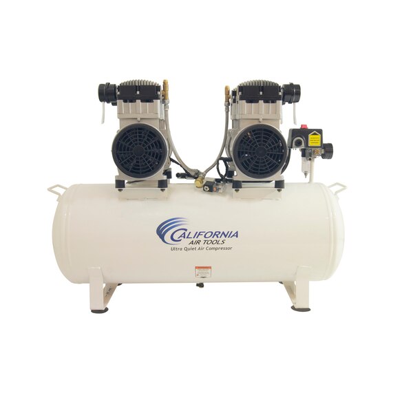 Ultra Quiet Oil-Free Air Compressor 20 gal 4-HP Only 75 dB