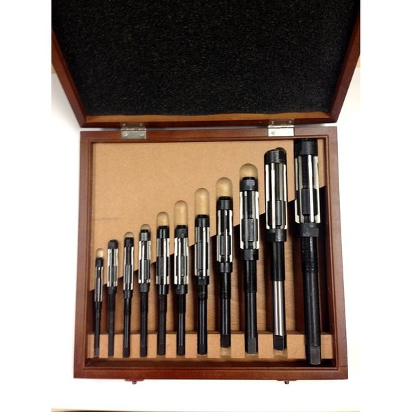 A-K 11 Piece High Speed Steel Adjustable Blade Reamer Set