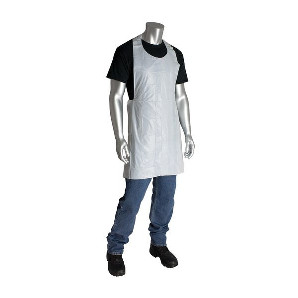 Light Weight Embossed Polyethylene Apron, Size: 24