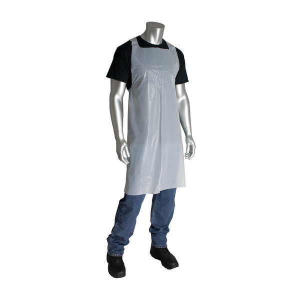 Embossed Polyethylene Apron, 125 Mil