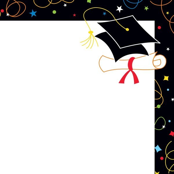 Stationery Letterhead, Grad Swirls, PK80