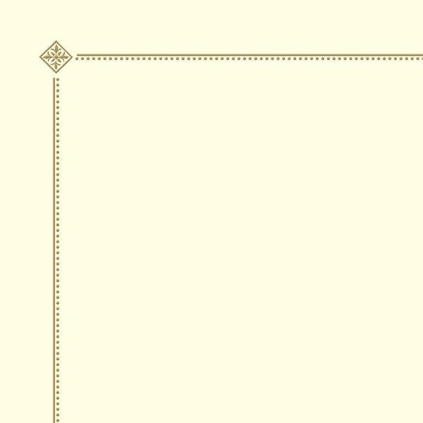 Certificate Gold Foil Corner Tiles, PK12