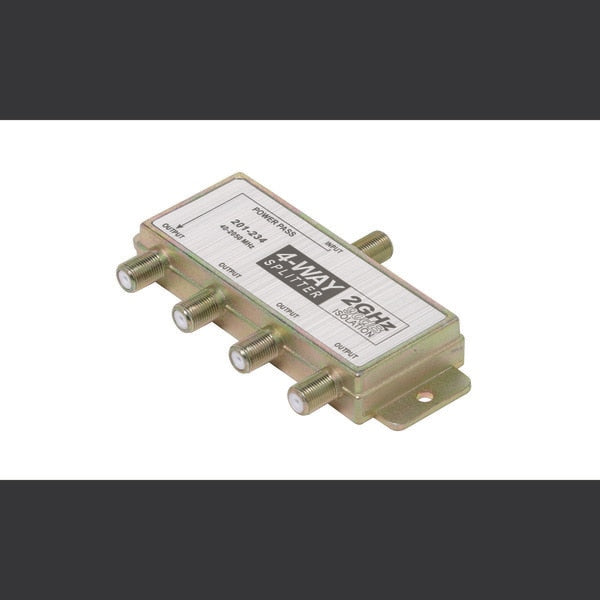 One-Port Power Pass Splitter, 4-Way, 2.4