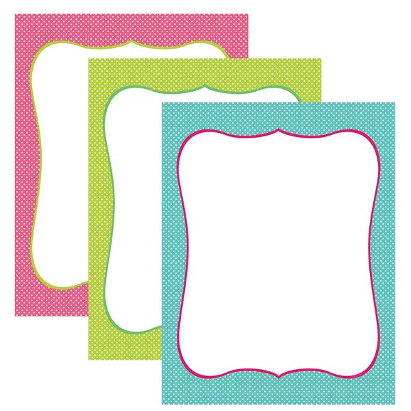 Stationery Letterhead, Spring Dots, PK60