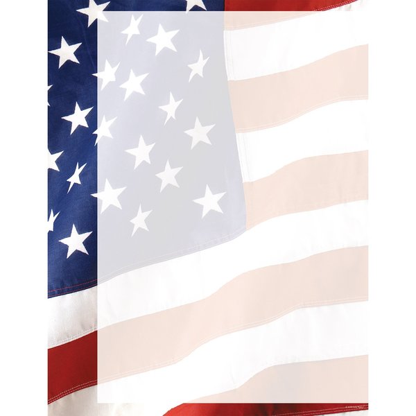Stationery Letterhead, Old Glory, PK80